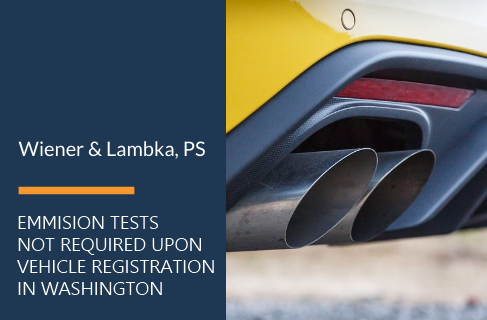 No More Emission Testing Upon Vehicle Registration Renewal in Washington