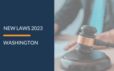 New Laws In Washington Starting July 2023